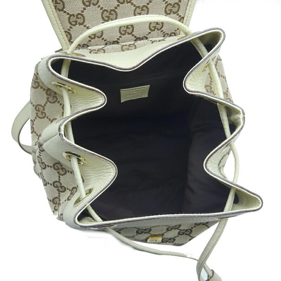 Gucci Tan Backpack GG Bag - Picture 6 of 8